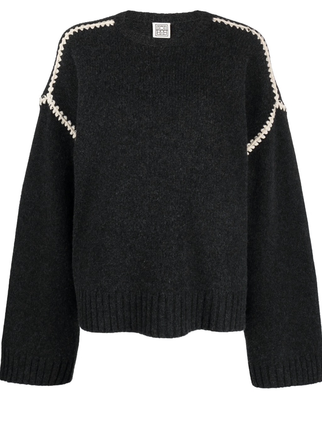 Toteme Oversized Crochet Sweater
